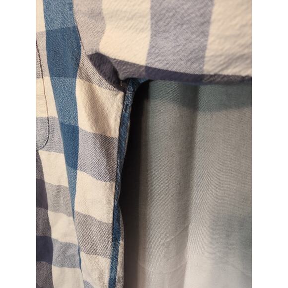 Bon Homme Men's Flannel Shirt Long Sleeve 100% Cotton Size 1XB(202) - Picture 5 of 8